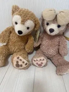 シェリーメィとダッフィーぬいぐるみMセット
