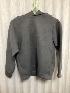 UNIQLO スウェットオーバーサイズプルパーカ グレー XL