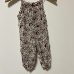Bonpoint 花柄ロンパース 12m