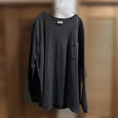 Goodwear 長袖ポケットTシャツ XL チャコールグレーのサムネイル