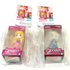 カプセルトイ Qposket ミニチュアコレクション3 オーロラ姫 エルサ