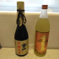 金霧島冬虫夏草酒と宝山芋麹全量　焼酎セットのサムネイル