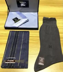 Burberry's ランセル ハンカチ セリーヌソックス 3点 新品
