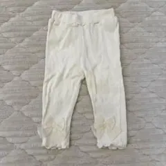 cottoli リボン付き レギンス 80cm