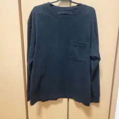UNIQLO U ブラック 長袖カットソー 150