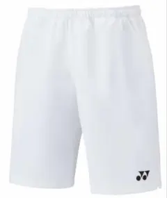 ヨネックス　ユニハーフパンツ　15150 ホワイトM