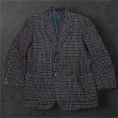 mitsukoshi Harris Tweed チェック テーラードジャケットのサムネイル