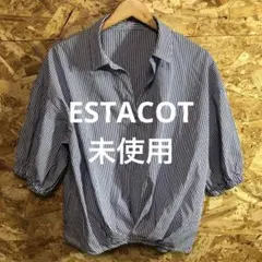 【 2519番】ESTACOT ブラウス　七分袖　未使用