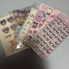 クロミボンボンドロップ ミニ　シール　セット