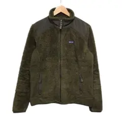 パタゴニア　RETRO-X レトロX フリースボアジャケット　ロゴ　ブラウン