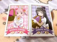 魔法少女まどか マギカ ローソン コラボ フォト風カード 鹿目まどか 暁美ほむら