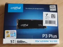 新品 Crucial P3 Plus 1TB NVMe SSD PCIe 4.0のサムネイル