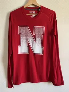 adidas NEBRASKA HUSKERS ロンＴ　レア物！！