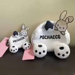 【新品】サンリオポチャッコぬいぐるみポーチ2点 セット（大小）Sanrio