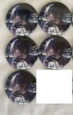 プロセカ　KAITO 巡音ルカ　グリッター缶バッジ　44A 特訓後