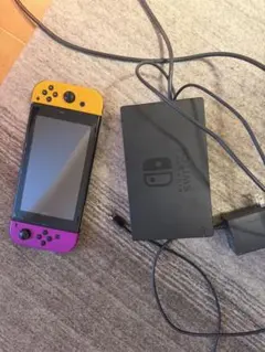 Nintendo Switch 本体 パープル オレンジ - メルカリ