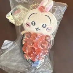 ちいかわ寿司　マスコット（うさぎ／いくら）ぬいぐるみ キーホルダー付き