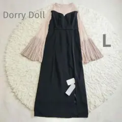Dorry Doll ベルスリーブ × Iラインドレス L ブラック系