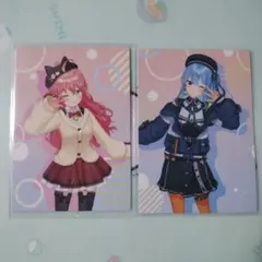 ホロライブ さくらみこ 星街すいせい カード 2枚セット