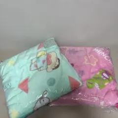 キャラクター柄フリースブランケット2枚セット