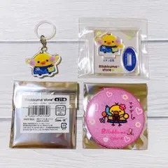 ネオン店長　めじるしマスコット　ノベルティ　キイロイトリ　ギャル　缶バッジ