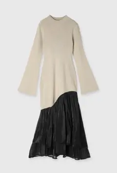 ánuans ドッキングニットワンピース