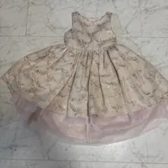 H&M ラメ入りドレス 110cm 4-5Y