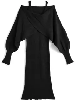 GRL ニットワンピース　セットアップ