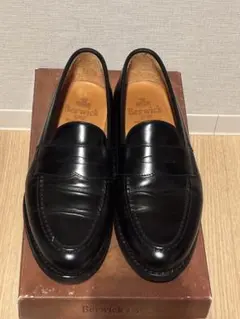 Berwick 5260ROVI ペニーローファー 革靴 メンズ 黒【28cm】 2025年最新】berwick 5260の人気アイテム - メルカリ