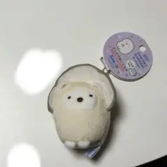 すみっこぐらし　しろくま(カキ) ぶらさげぬいぐるみ
