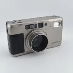 CONTAX TVS シルバー フィルムカメラ ケース付き - メルカリ
