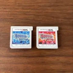 3DSソフト ポケットモンスター アルファサファイア　オメガルビー
