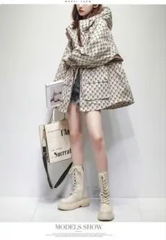 ★新品★ トレンチコート 秋 春 ベージュ