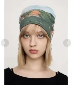 SLY スライ LANDSCAPE PHOTO BEANIE picture