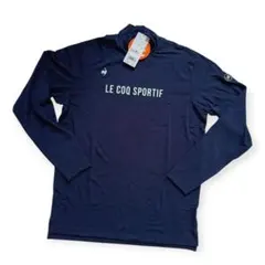 新品　LLサイズ　LE COQ SPORTIF 　ネイビー　モックネックシャツ