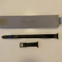 Hermesドゥーブルトゥール、二重巻きベルト（グラファイトカラー）