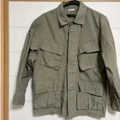 GU ミリタリージャケット 風 オリーブグリーン