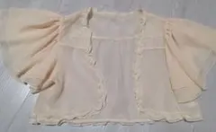 ボレロ クリーム色 L