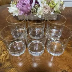 SUNTORYOLDウイスキーロックグラス6個セット