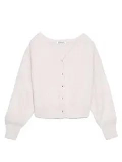 SNIDEL ラクーンニットカーディガン IVR