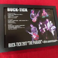 【A4額縁】BUCK-TICK　櫻井敦司　今井寿　ポスター風　額装 バンドのサムネイル