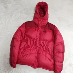 希少 レア XL 90s 美品 黒赤 マーモット パルバット ダウン ジャケット 