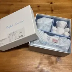 【新品タグ付】Ralph Lauren ラルフローレン　ロンパース　帽子　ベア
