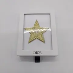 未使用品　ディオール　ピンバッチ　星型