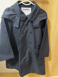 familiar レインコート濃紺110 お受験