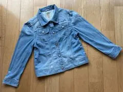 ファミリア　fdash  130cm   デニムジャケット   Gジャン