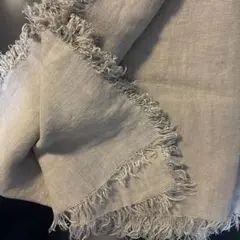 ASAUCE MÊLER リネン100% ストール ベージュ