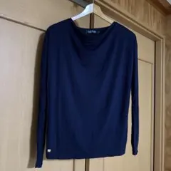 LAUREN RALPH LAUREN ネイビー 長袖 Tシャツ XS