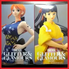 【匿名配送】ワンピース GLITTER GLAMOURS お菊 ナミ フィギュア