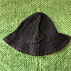 リボン付きバケットハット